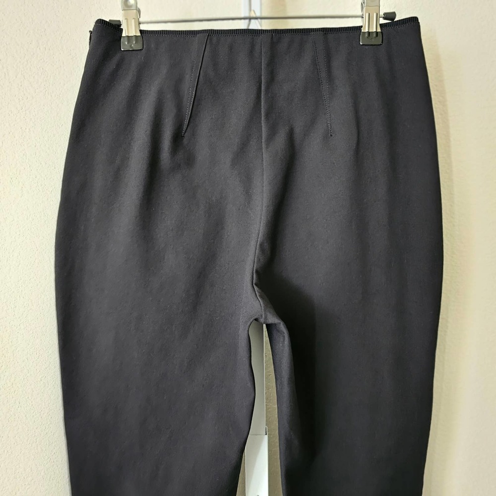 RAG AND BONE Women's Simone Slim Fit Black Cotton Sport Zipper Pants Sz 6 - Picture 5 of 15